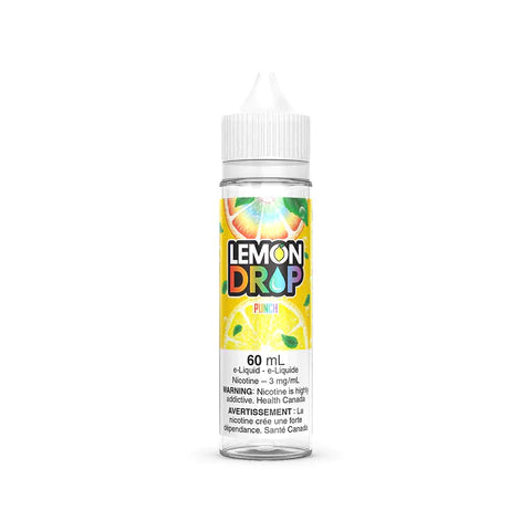 PUNCH - Lemon Drop 60ml - FREE BASE - E-Liquid