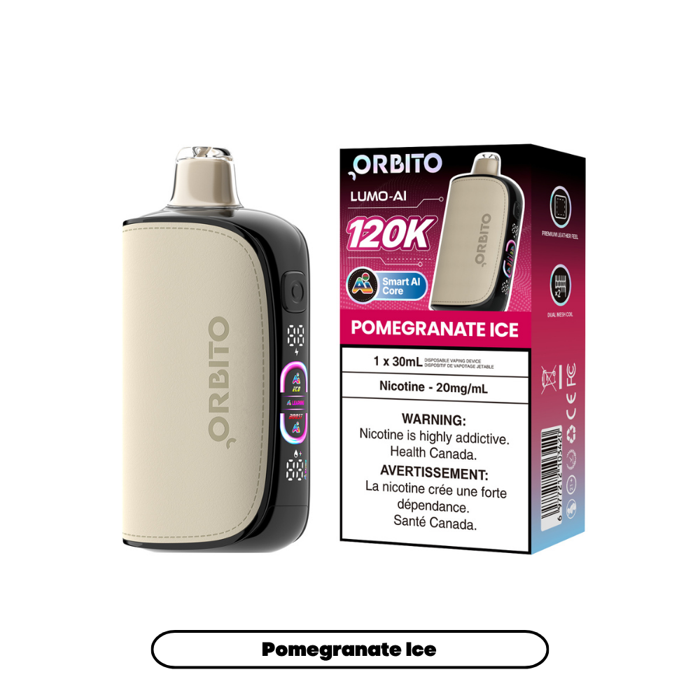 POMEGRANATE ICE - Orbito Lumo AI 120K - 20mg - 4pc/box - [ON]