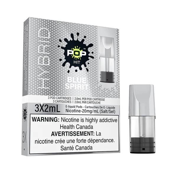 BLUE SPIRIT - Pop Hit Hybrid - 20mg - 5pc/Carton - [FED]