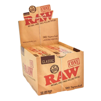 RAW Classic - 98 Special - Pre-rolled Cones - 20ct