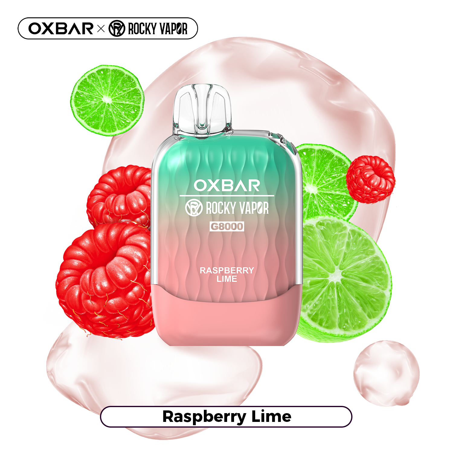 Raspberry Lime - OXBAR G8000 - 20mg - 5pc/box