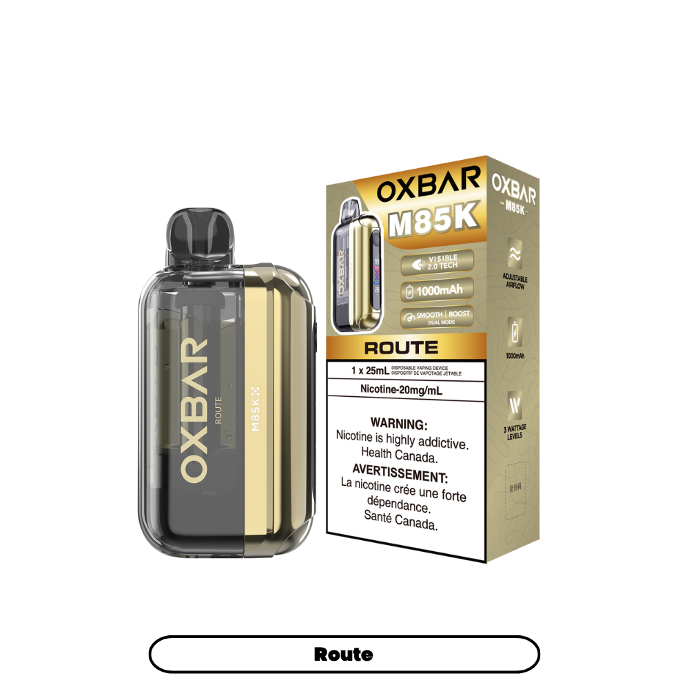 Route - OXBAR M85K - 20mg - 4pc/box - [ON]