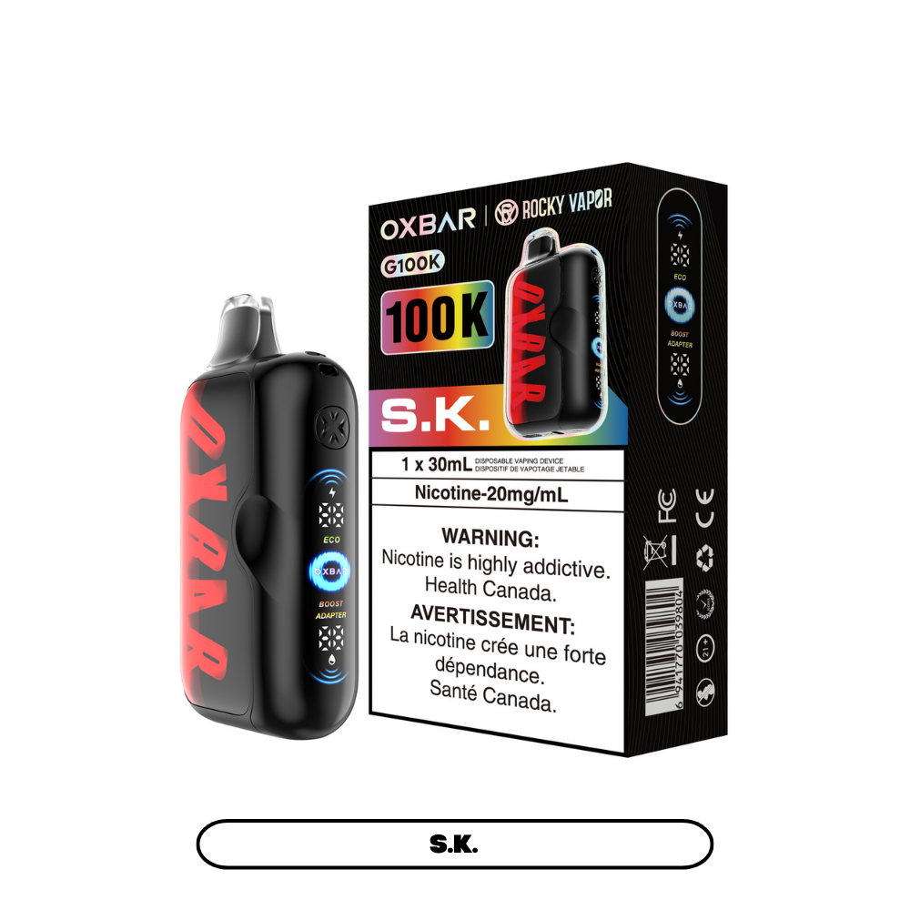 S.K - OXBAR G100K - 20mg - 4pc/box - [ON]