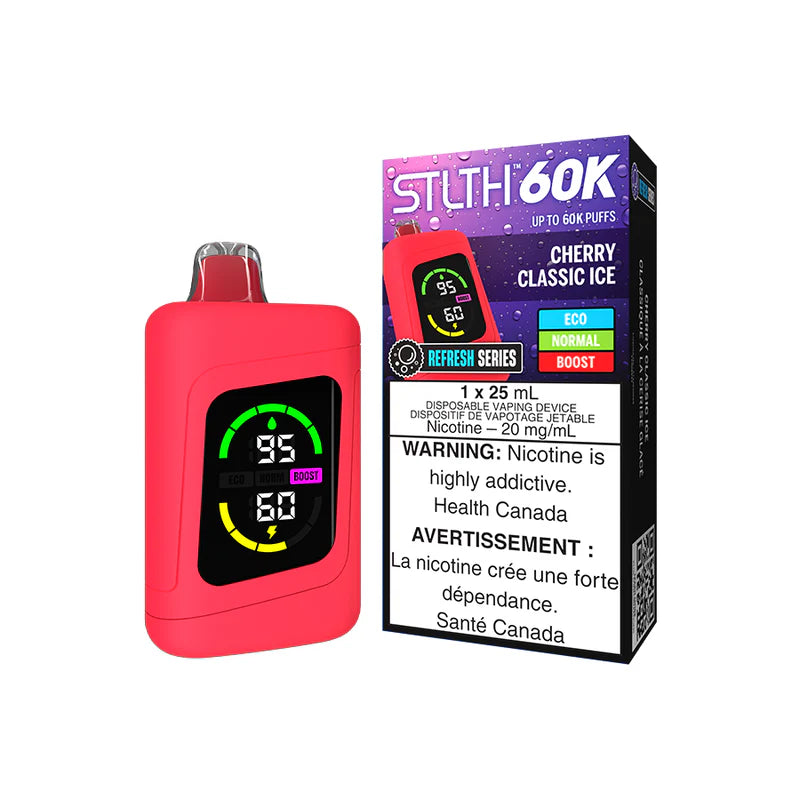 Cherry Classic Ice - STLTH 60K - REFRESH SERIES - (4PCS/CTN) [ON]