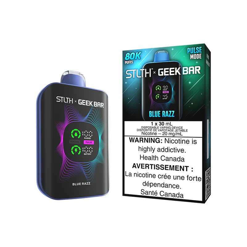 BLUE RAZZ - STLTH X GEEK BAR - 80K DISPOSABLE - (4PCS/CTN) [ON]