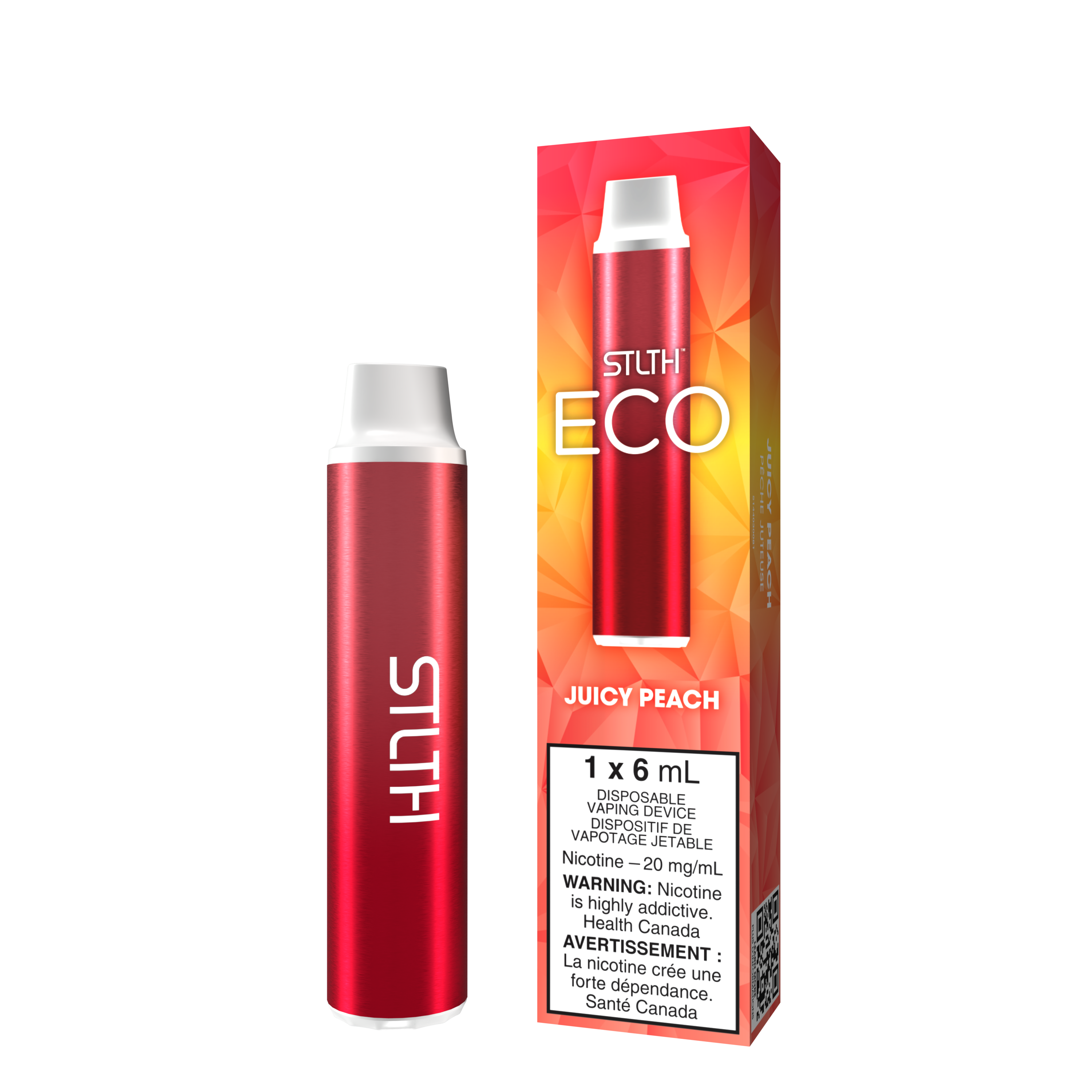 Juicy Peach - STLTH ECO - Disposable [ON]