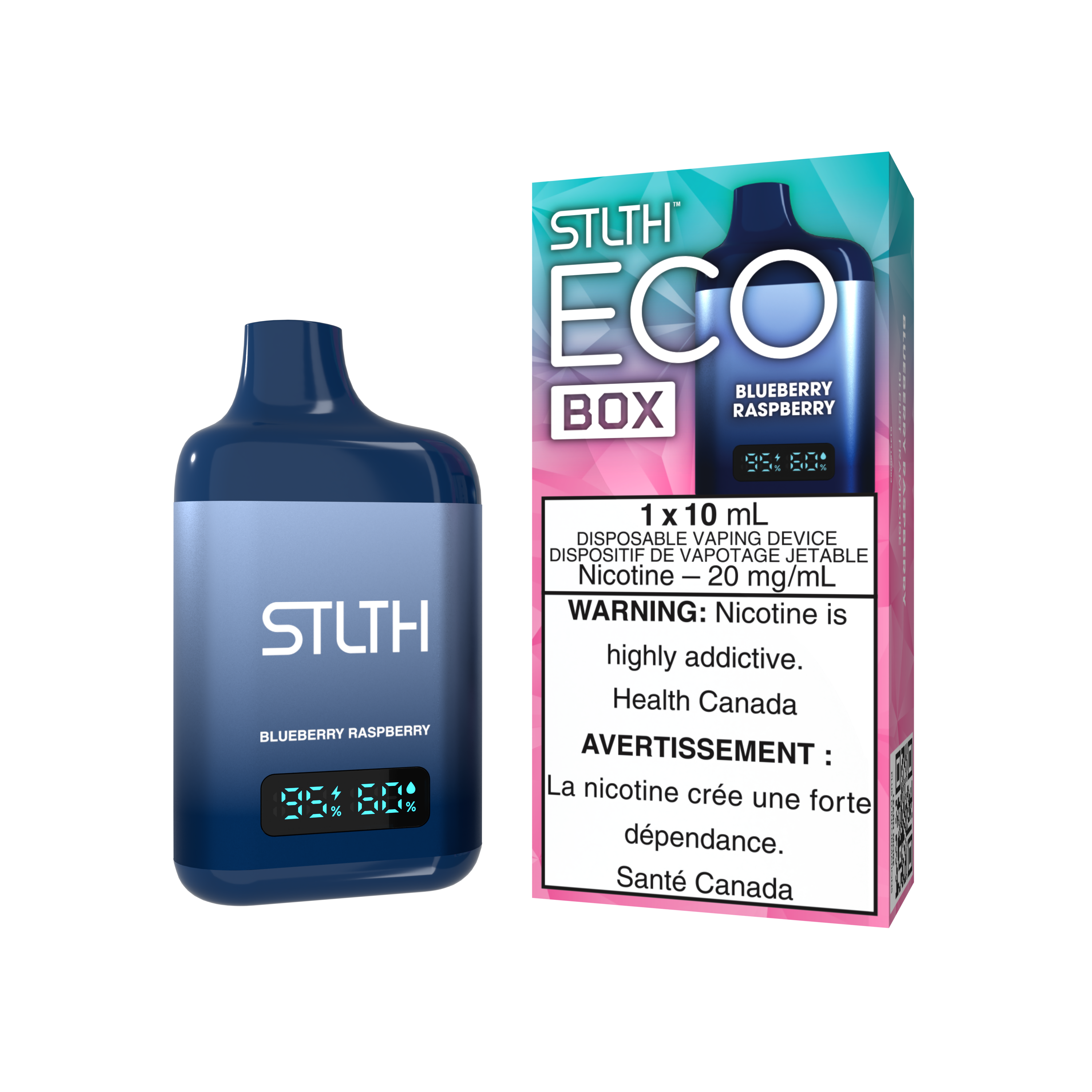 BLUEBERRY RASPBERRY - STLTH ECO BOX - Disposable - 5pcs/Box - [ON]