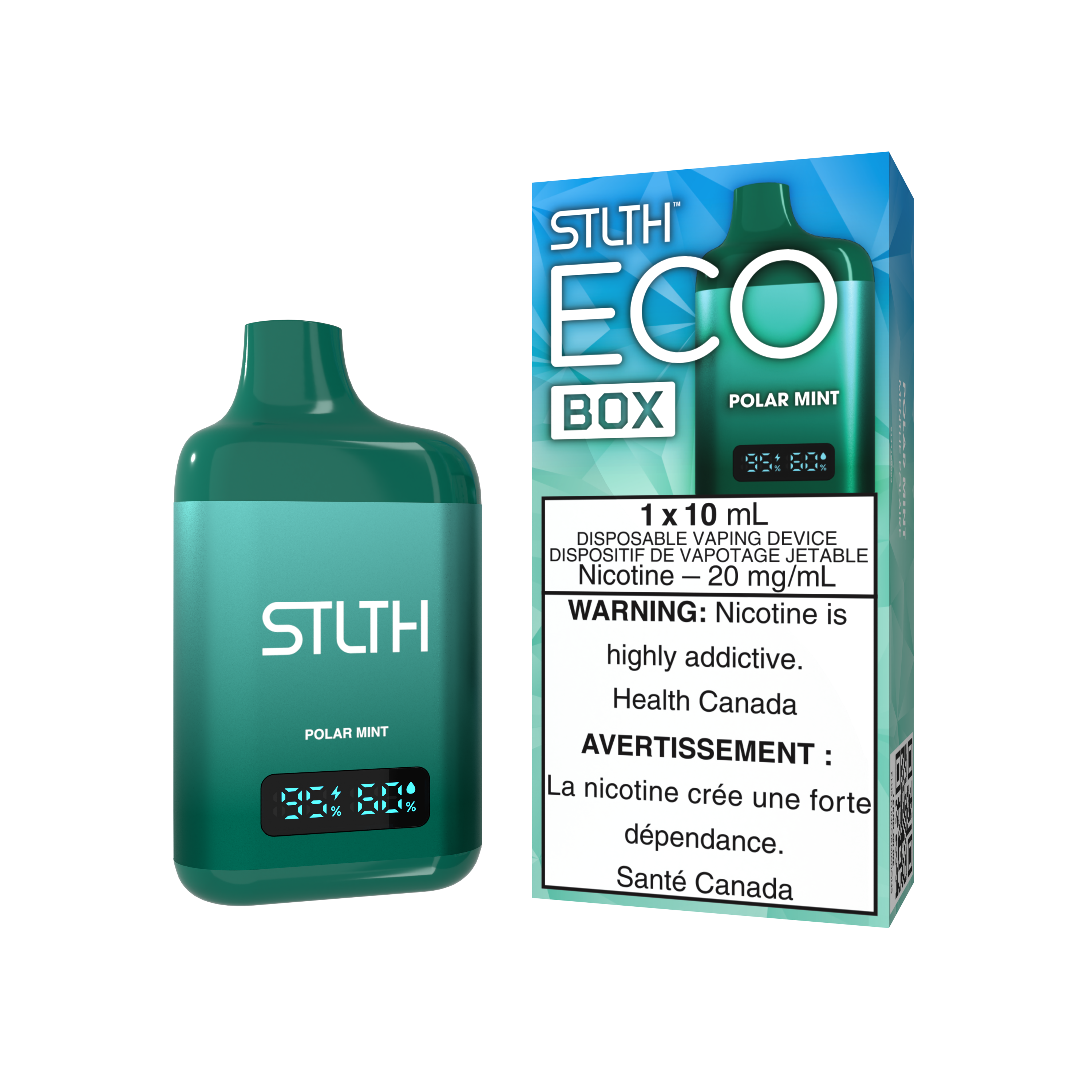 POLAR MINT - STLTH ECO BOX - Disposable - 5pcs/Box - [ON]