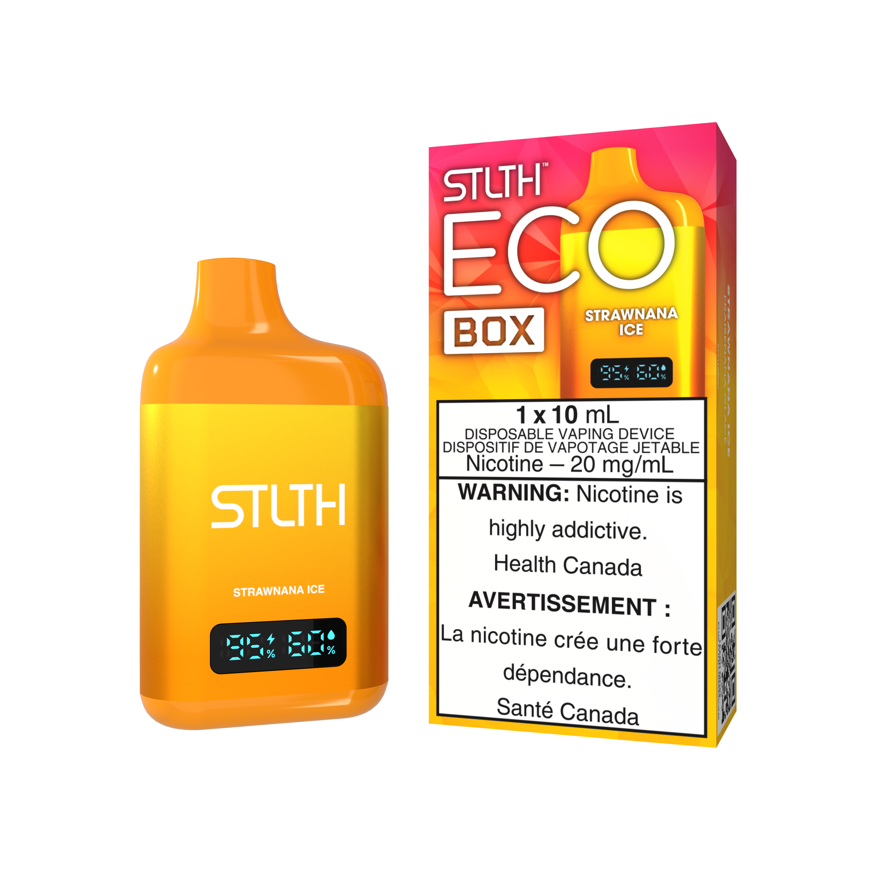 STRAWNANA ICE - STLTH ECO BOX - Disposable - 5pcs/Box - [ON]