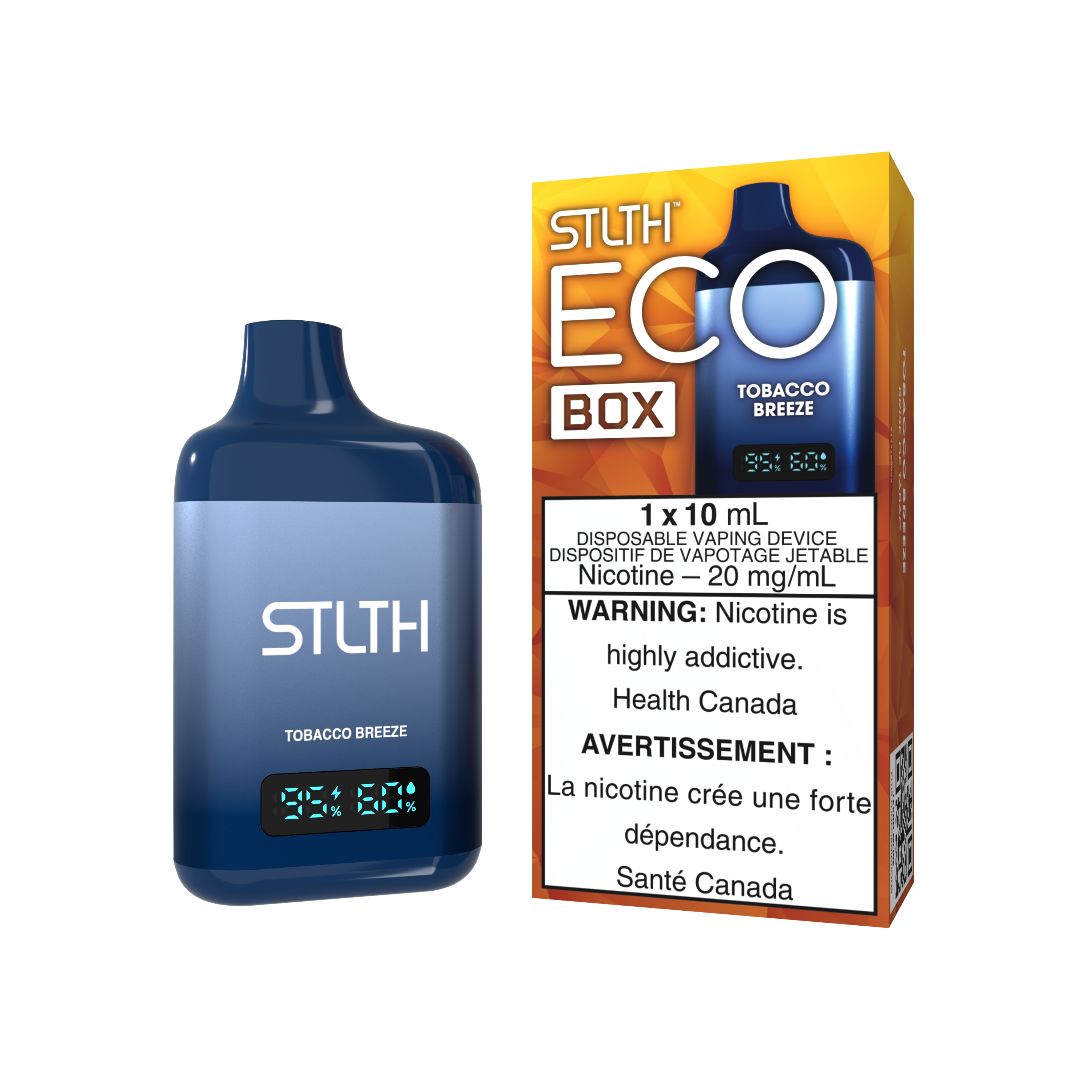TOBACCO BREEZE - STLTH ECO BOX - Disposable - 5pcs/Box - [ON]