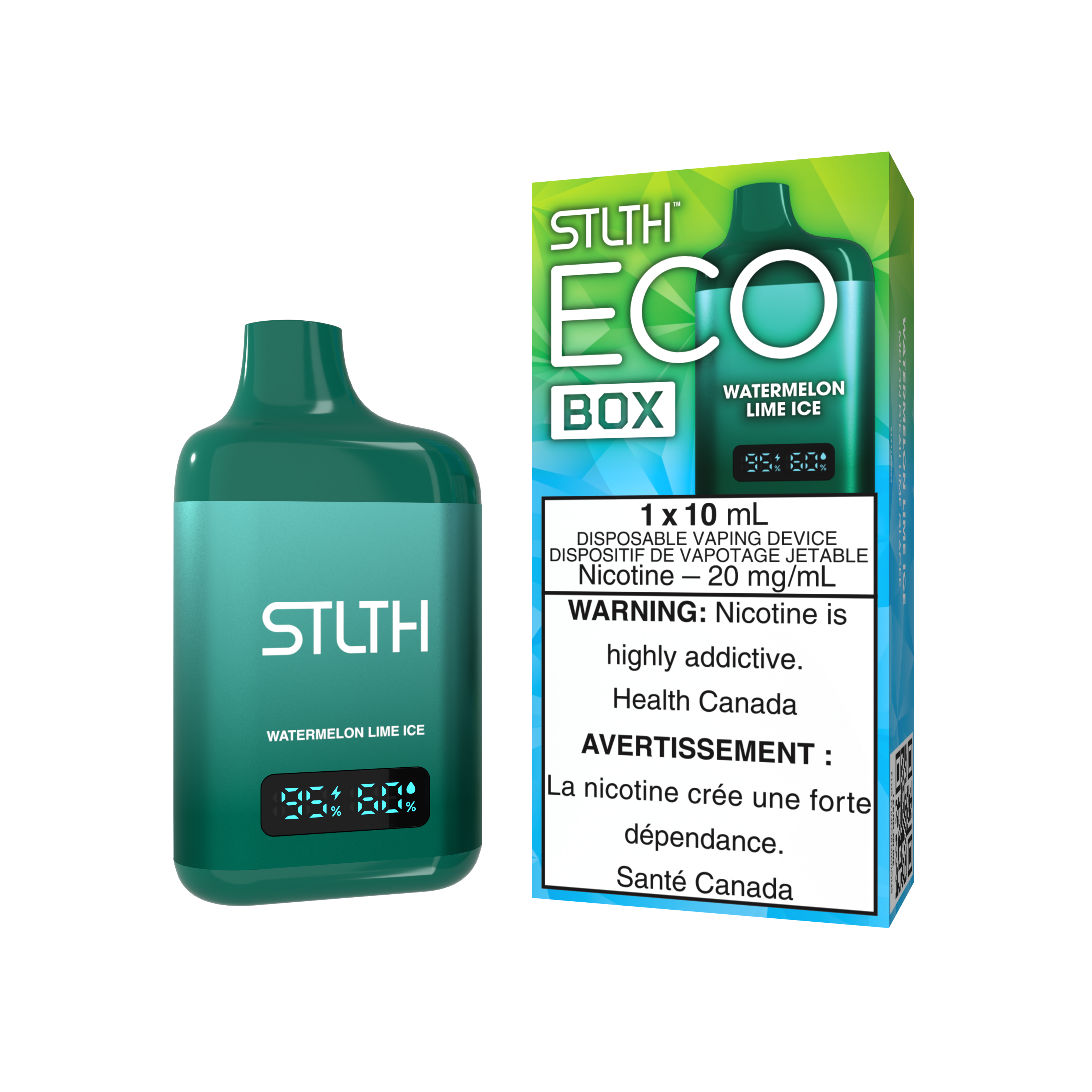WATERMELON LIME ICE - STLTH ECO BOX - Disposable - 5pcs/Box - [ON]