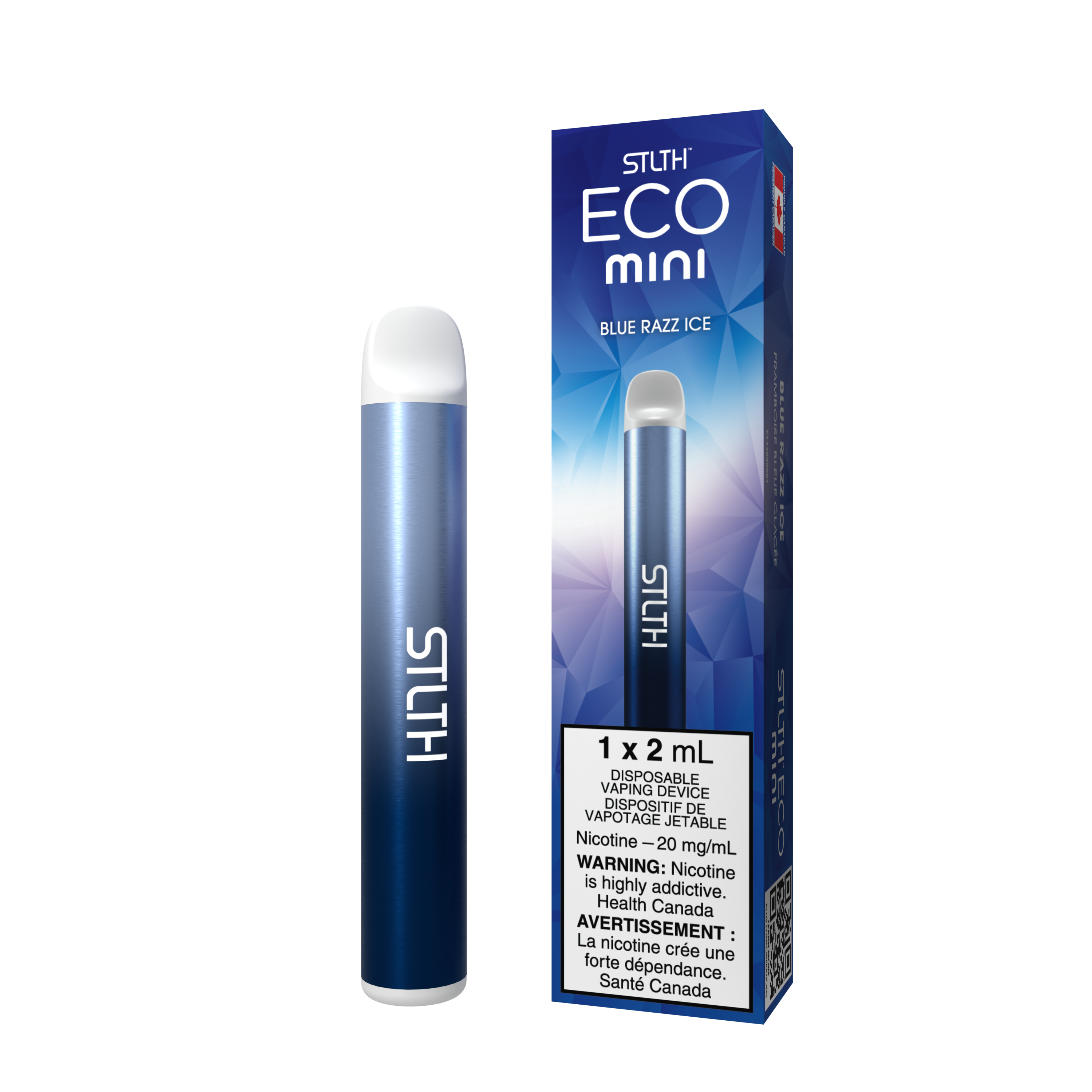 Blue Razz Ice - STLTH ECO MINI - Disposable - 6pk [ON]