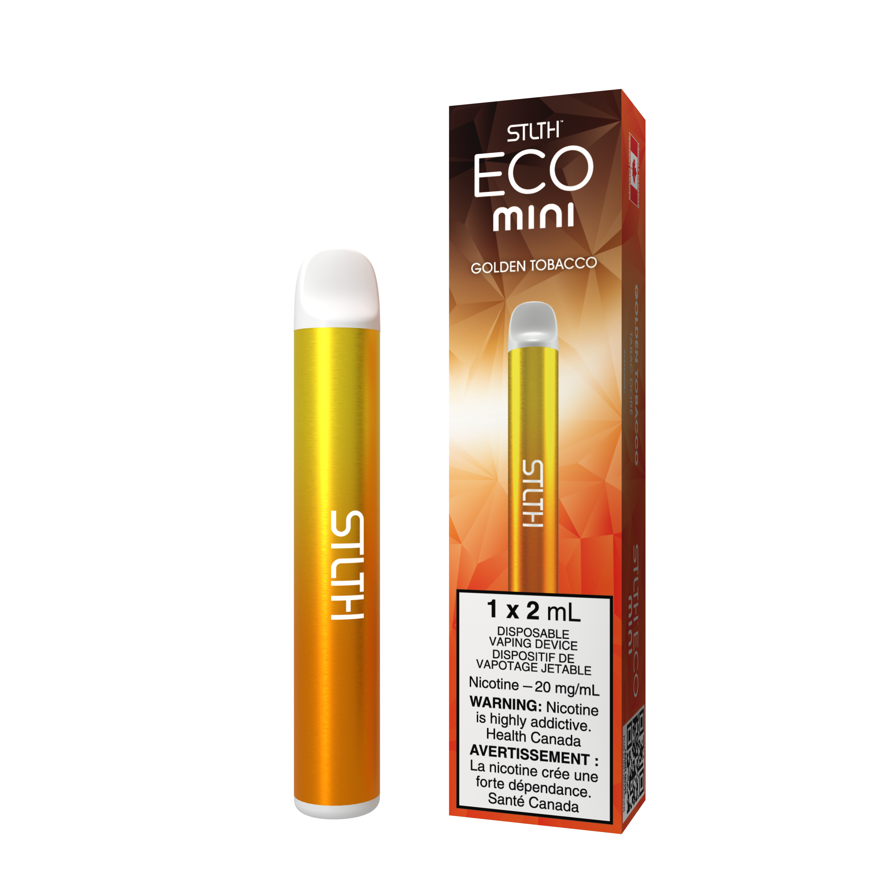 Golden Tobacco - STLTH ECO MINI - Disposable - 6pk [ON]