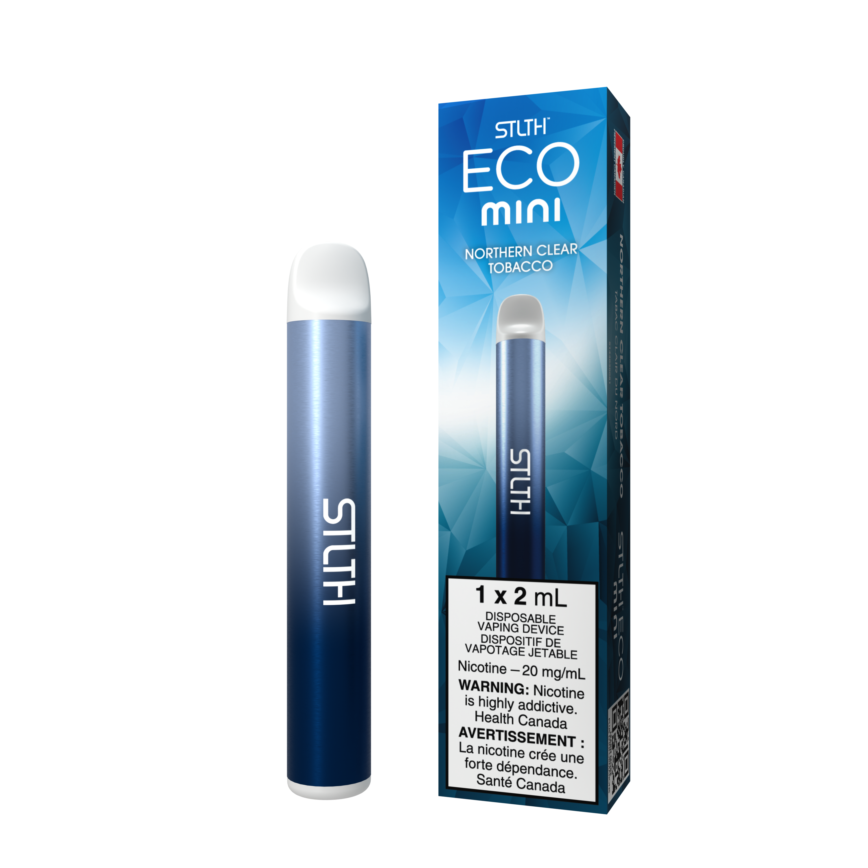 Northern Clear Tobacco - STLTH ECO MINI - Disposable - 6pk [ON]