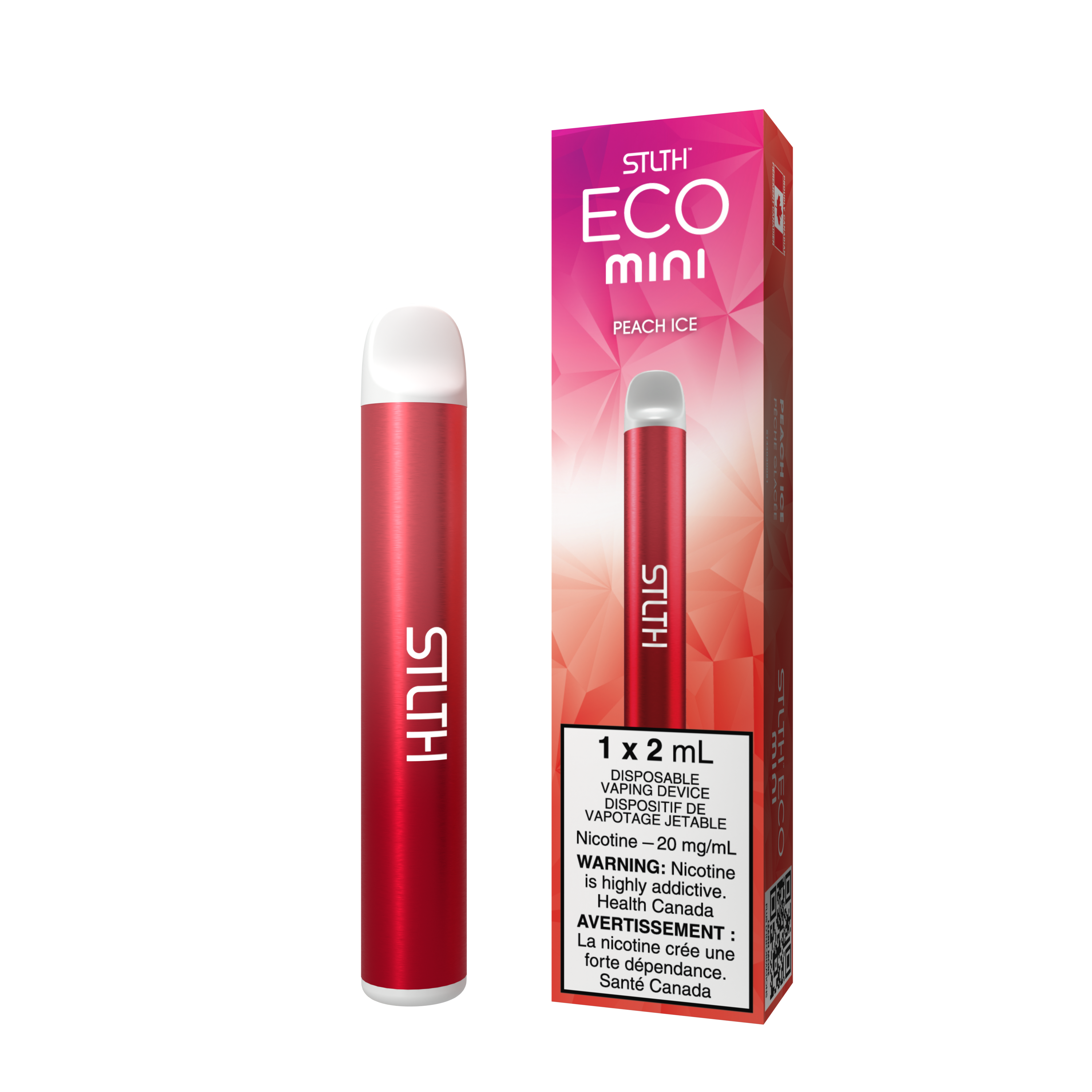 Peach Ice - STLTH ECO MINI - Disposable - 6pk [ON]