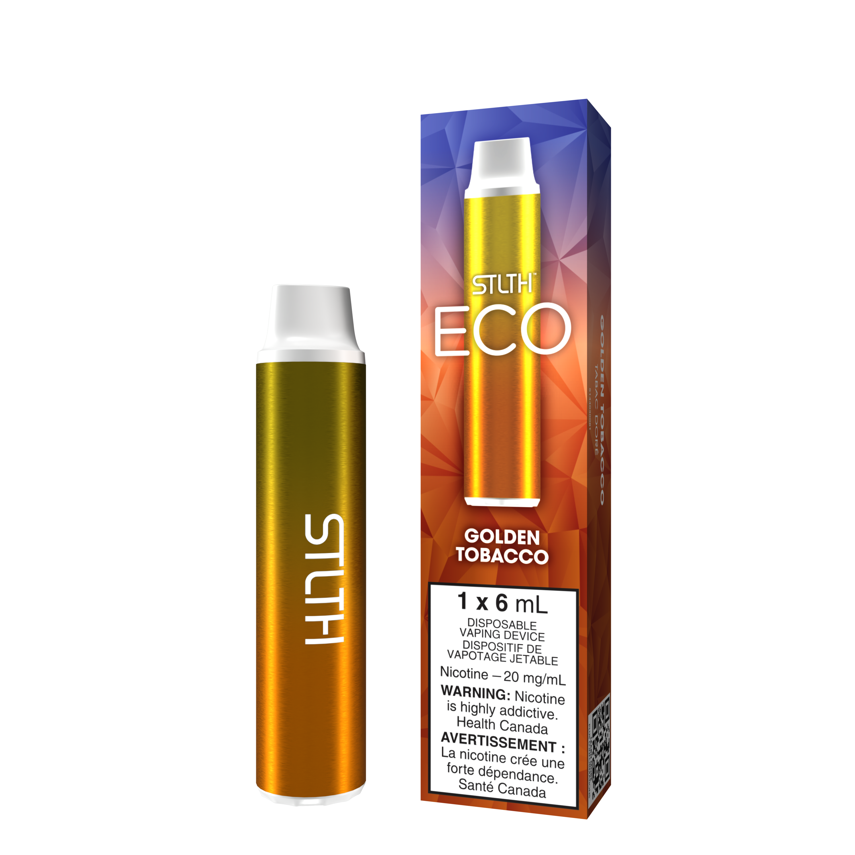 Golden Tobacco - STLTH ECO - Disposable [ON]