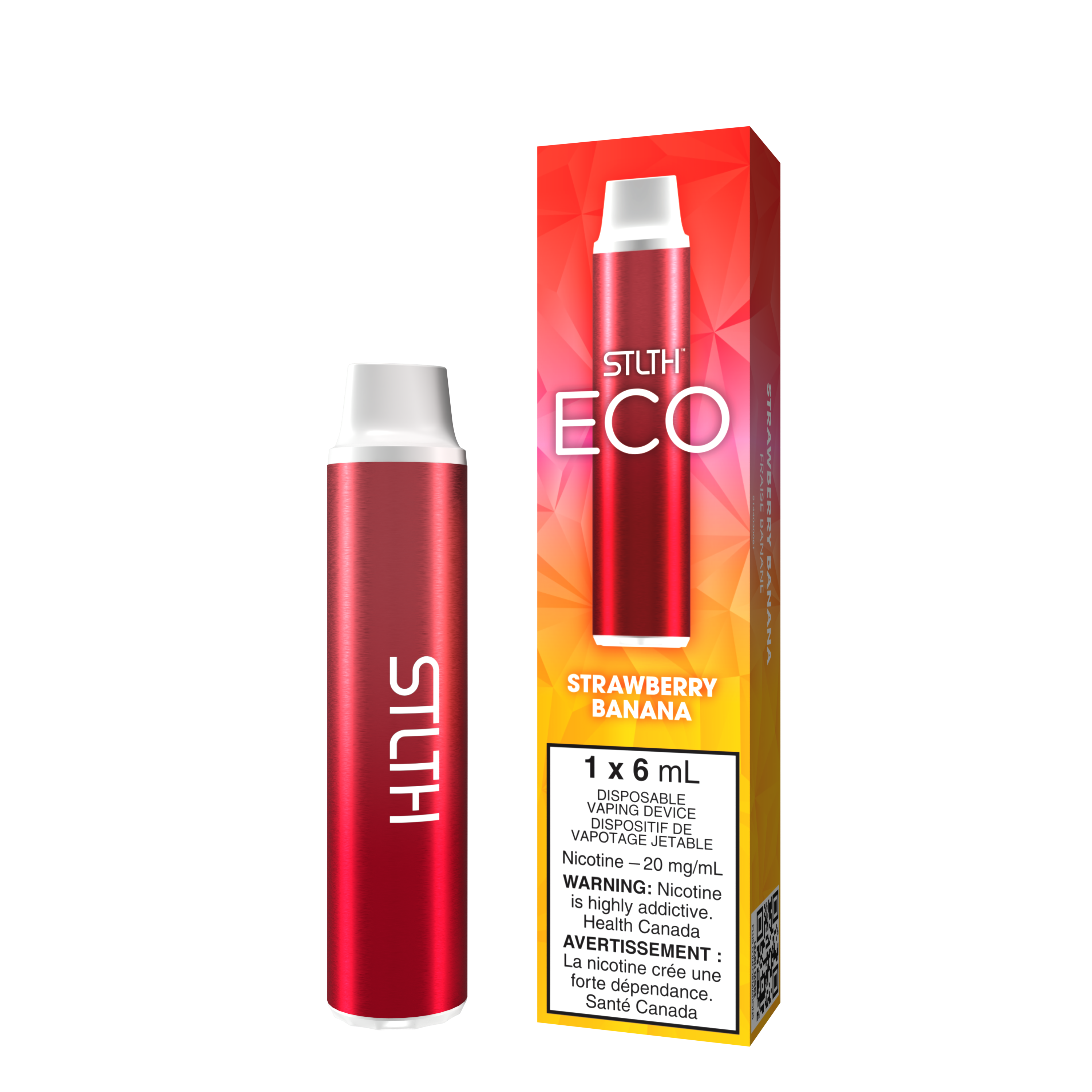 Strawberry Banana - STLTH ECO - Disposable [ON]