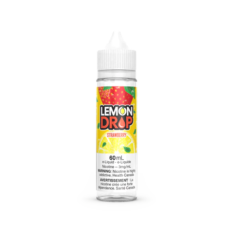 STRAWBERRY - Lemon Drop 60ml - FREE BASE - E-Liquid