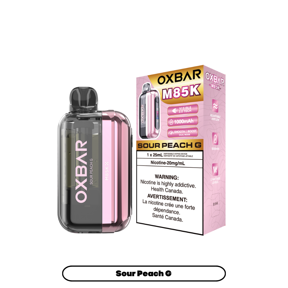 Sour Peach G - OXBAR M85K - 20mg - 4pc/box - [ON]
