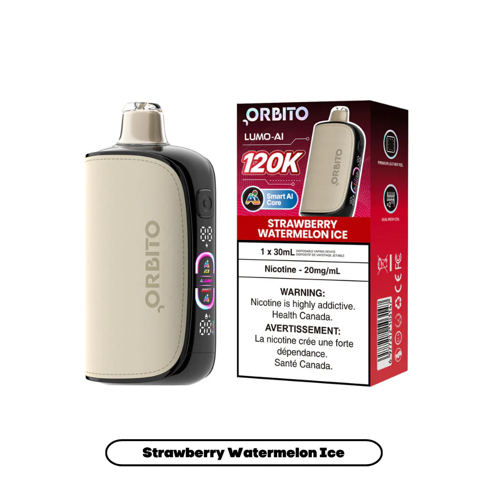 STRAWBERRY WATERMELON ICE - Orbito Lumo AI 120K - 20mg - 4pc/box - [ON]