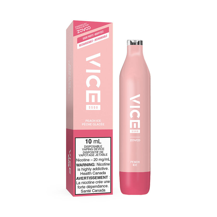 Peach Ice - VICE 5500 - 20mg - 6pc/box