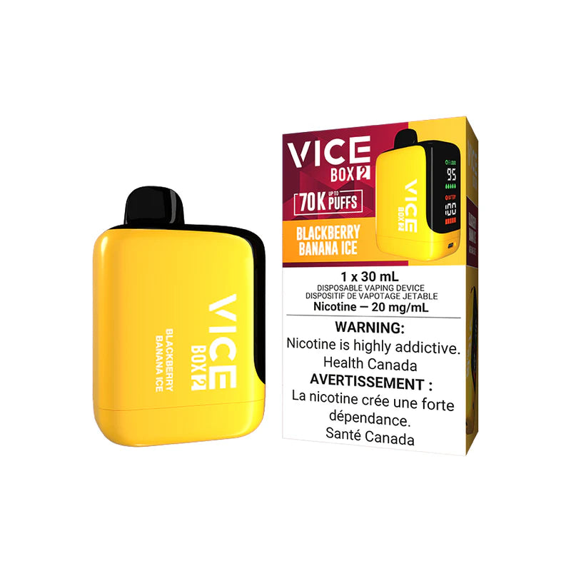 Blackberry Banana Ice - Vice Box 2 - 20mg - 4pc/box - [ON]