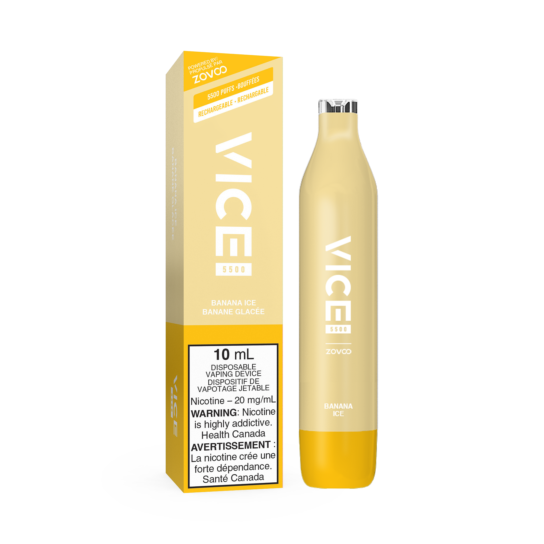 Banana Ice - VICE 5500 - 50mg - 6pc/box