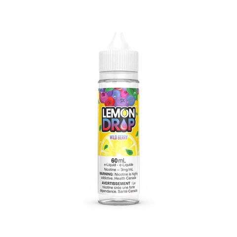 WILD BERRY - Lemon Drop 60ml - FREE BASE - E-Liquid