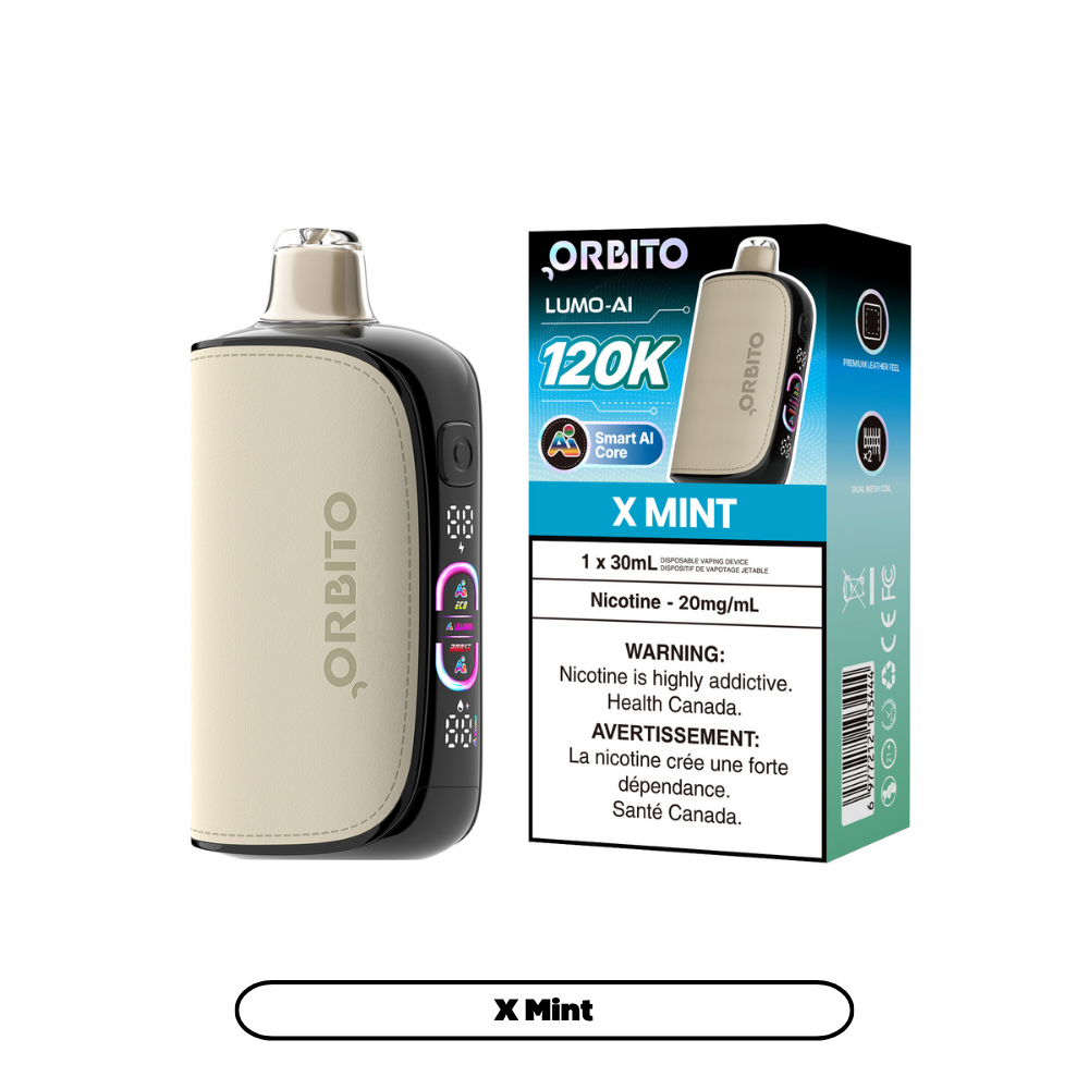 X MINT - Orbito Lumo AI 120K - 20mg - 4pc/box - [ON]