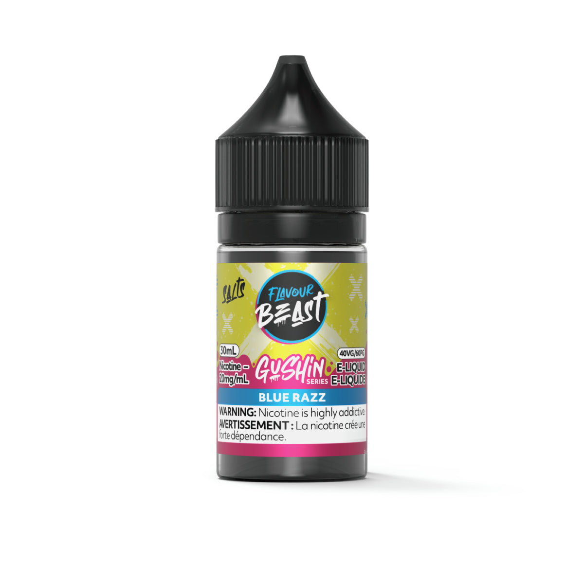GUSHIN BLUE RAZZ - Flavour Beast E-Liquid - 30ml - [ON]