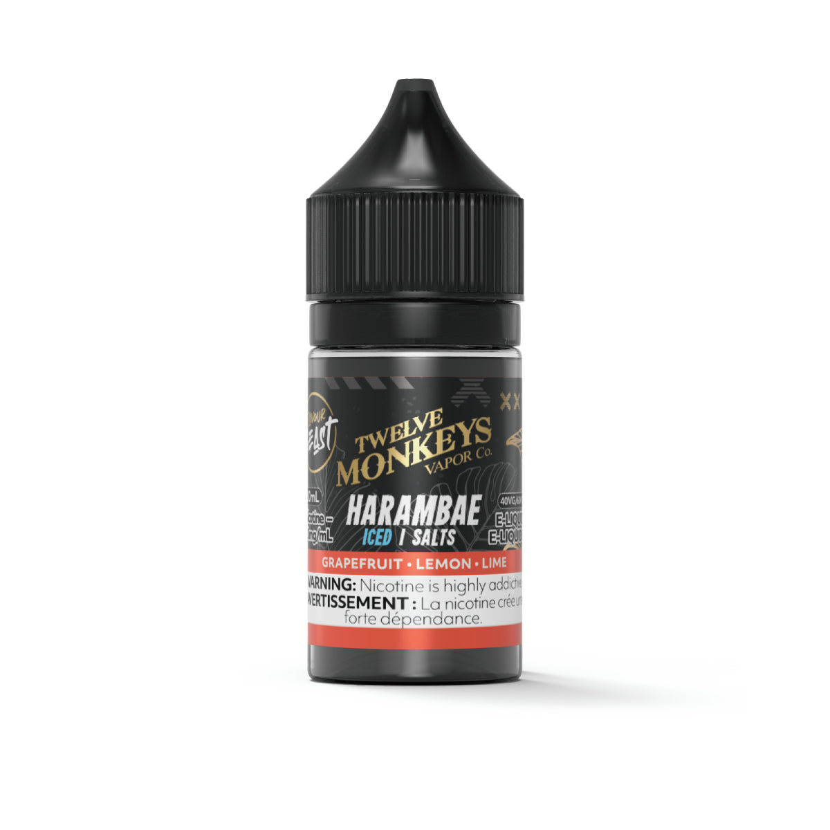Harambae Iced - Flavour Beast x 12M E-Liquid - 30ml - [ON]