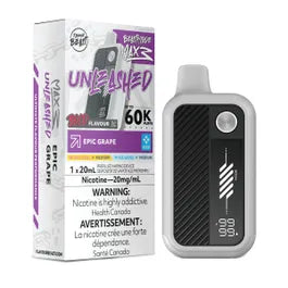 Epic Grape Iced - Flavour  Beast Mode Max 3 Unleashed - 20MG - 4pc/Carton [Ontario]