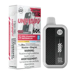 Epic Strawberry Watermelon Iced - Flavour  Beast Mode Max 3 Unleashed - 20MG - 4pc/Carton [Ontario]