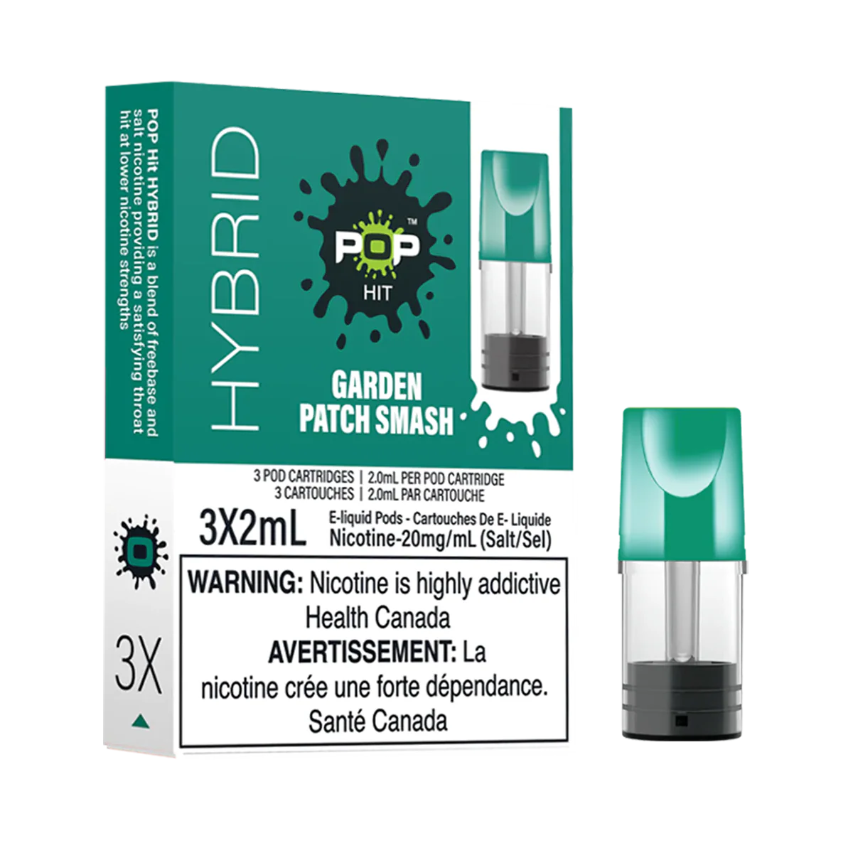 GARDEN PATCH SMASH - Pop Hit Hybrid - 20mg - 5pc/Carton - [FED]