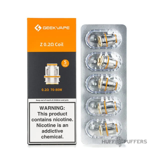 GEEKVAPE - Z0.25 DUAL COIL - 5PCS