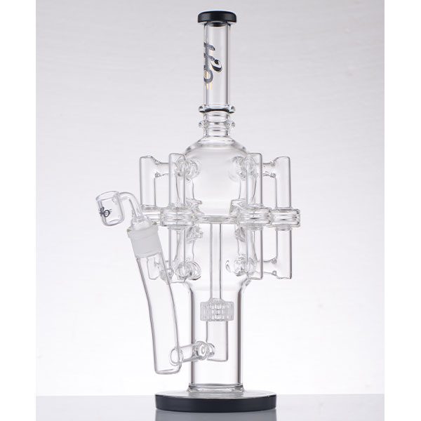 H20-17 - Glass Water Pipe - 14"