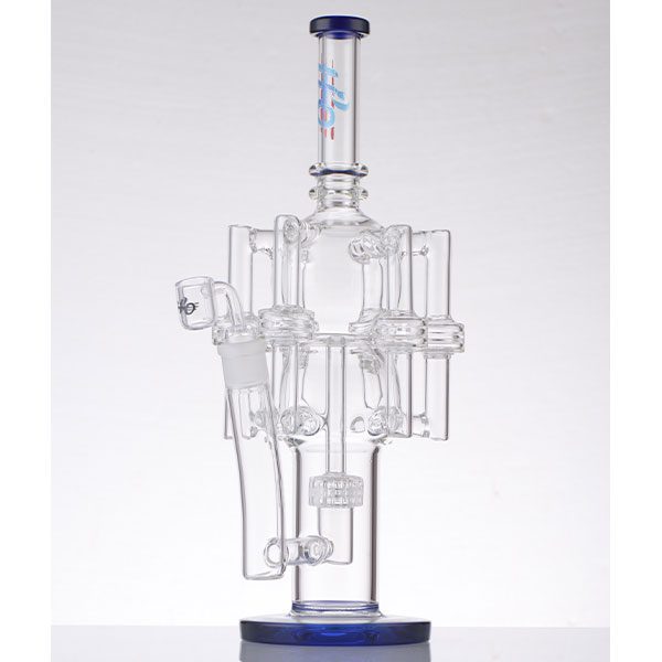 H20-17 - Glass Water Pipe - 14"