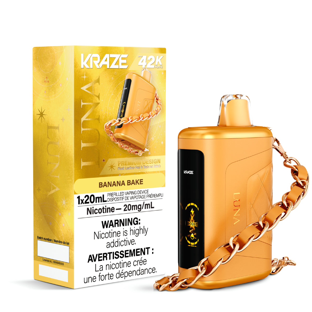 BANANA BAKE - Kraze LUNA - 5pc/Carton [ON]