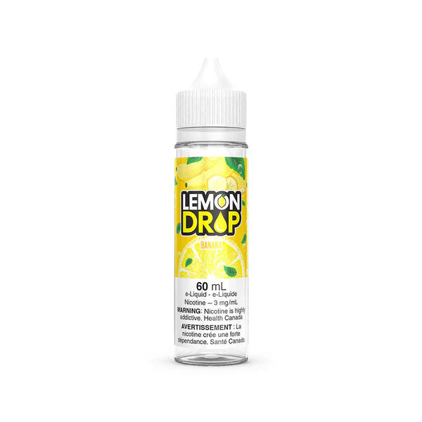 BANANA - Lemon Drop 60ml - FREE BASE - E-Liquid [ON]