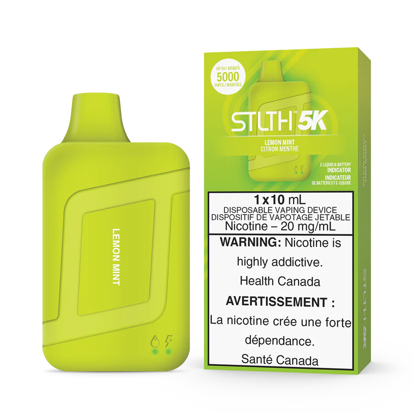 Lemon Mint - STLTH 5K - 20mg - 5ct - EXCISED