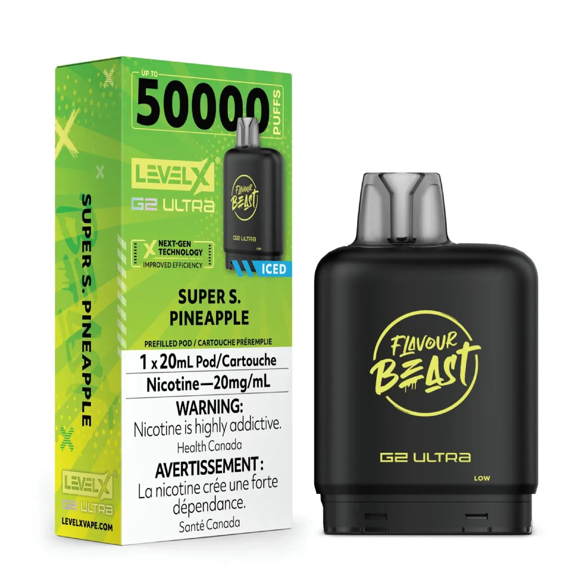 Super S. Pineapple Iced - Level X Flavour Beast G2 Ultra - [ON]