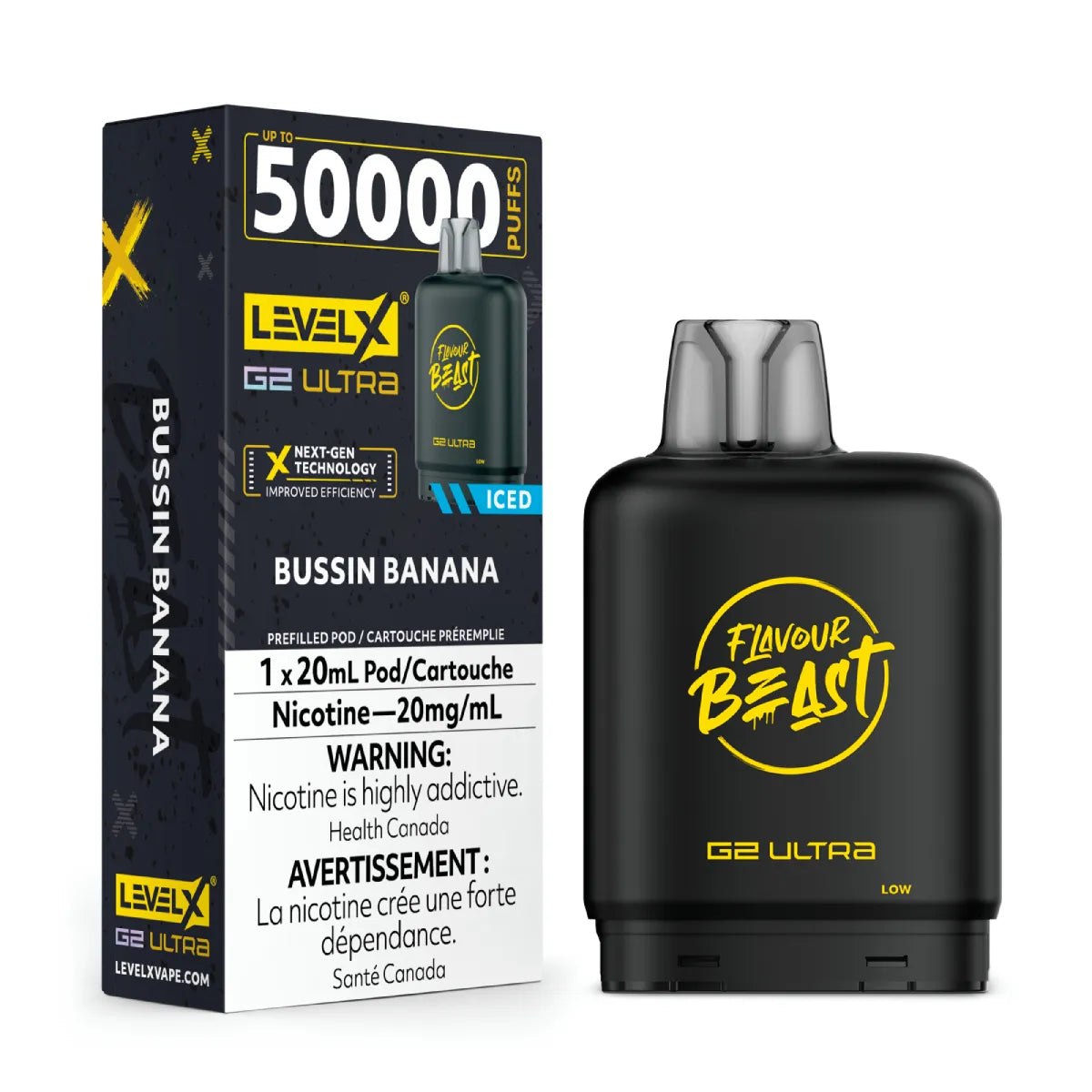 BUSSIN BANANA - Level X Flavour Beast G2 Ultra - [ON]