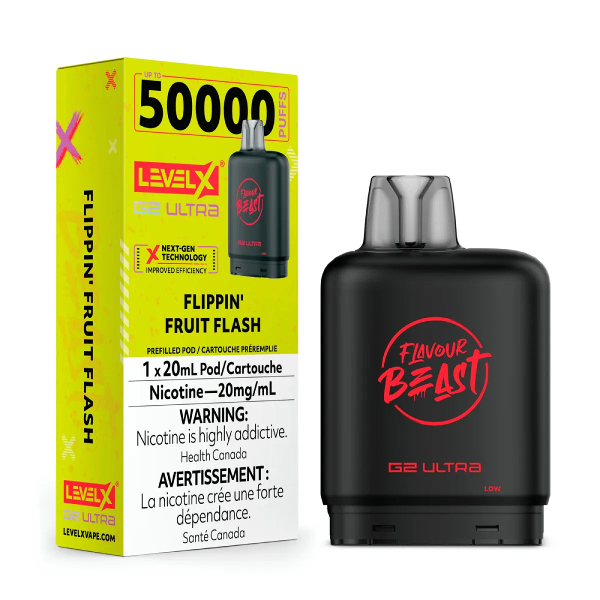 FLIPPIN' FRUIT FLASH - Level X Flavour Beast G2 Ultra - [ON]