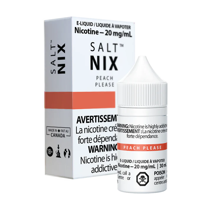 PEACH PLEASE - NIX Salt - 30ml E-Liquids [ON]