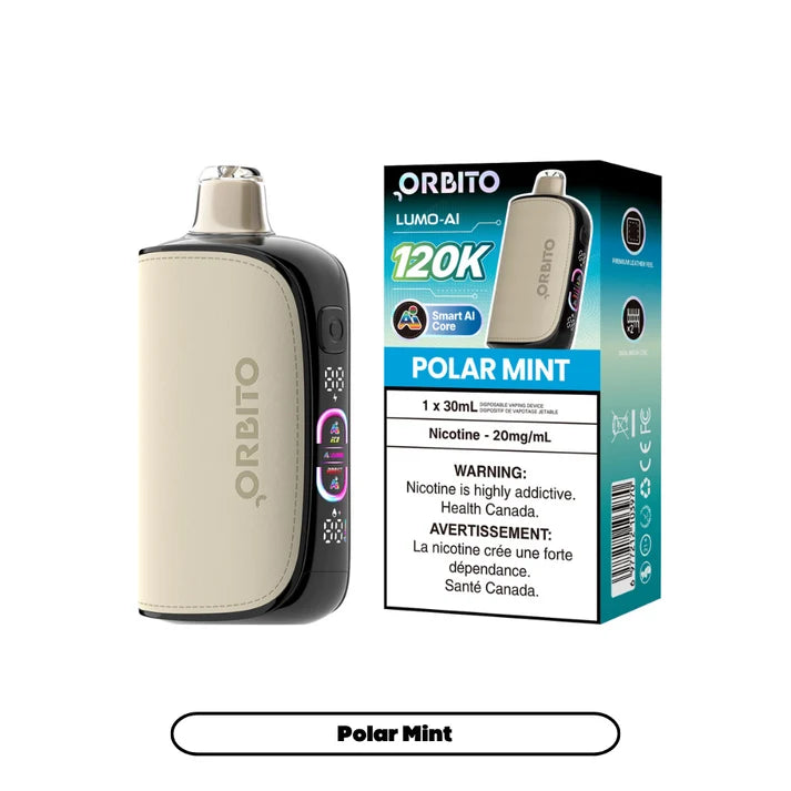 POLAR MINT - Orbito Lumo AI 120K - 20mg - 4pc/box - [ON]