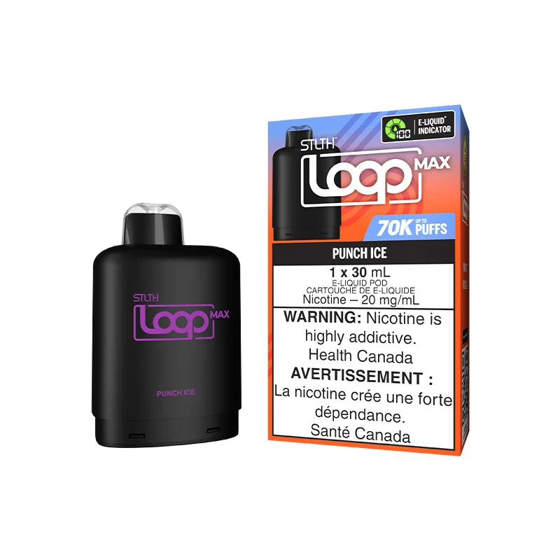 PUNCH ICE - STLTH LOOP MAX POD PACK (4PCS/CTN) [ON]
