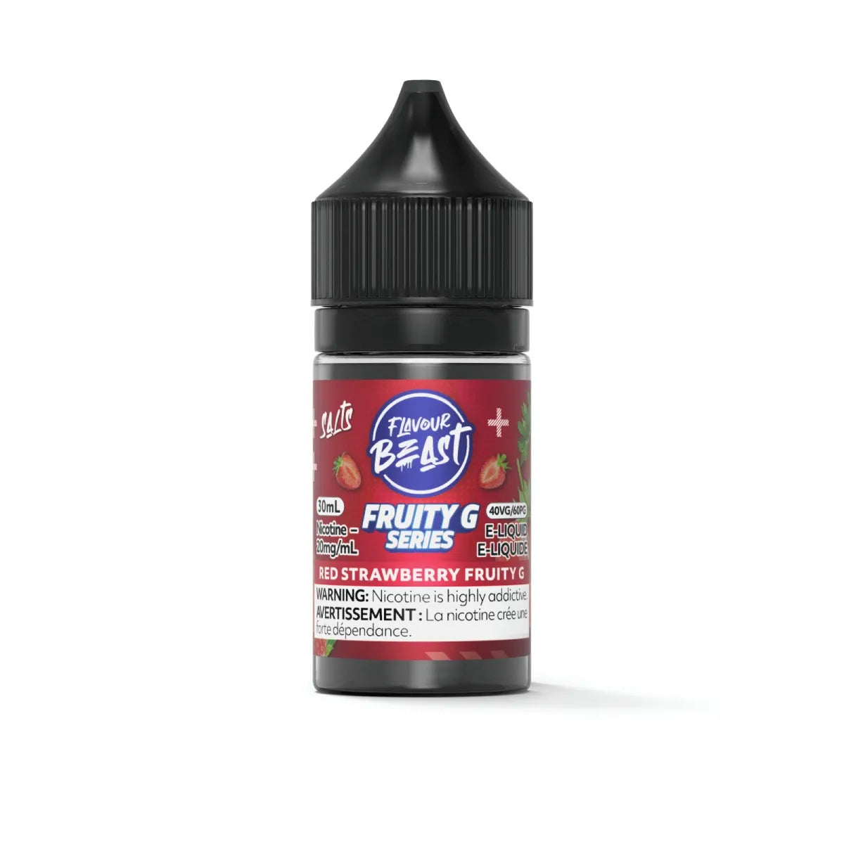 Red Strawberry Fruity G - Flavour Beast E-Liquid - 30ml - [ON]