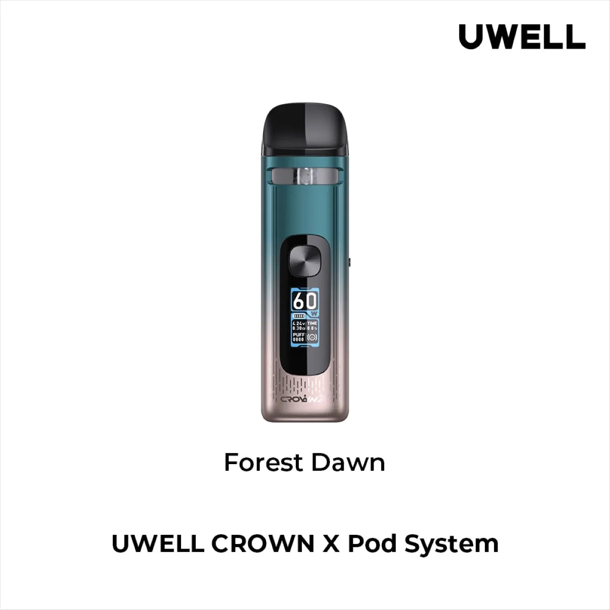 Uwell Crown X Open Pod Kit 3.3mL [CRC Version]
