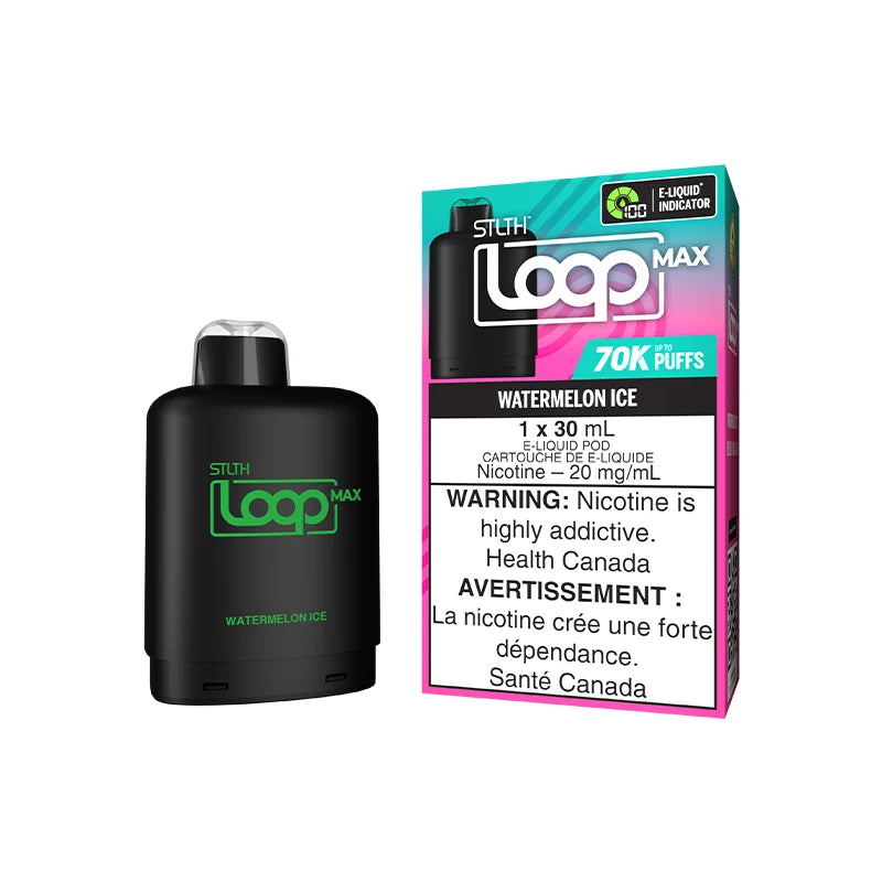 WATERMELON ICE - STLTH LOOP MAX POD PACK (4PCS/CTN) [ON]