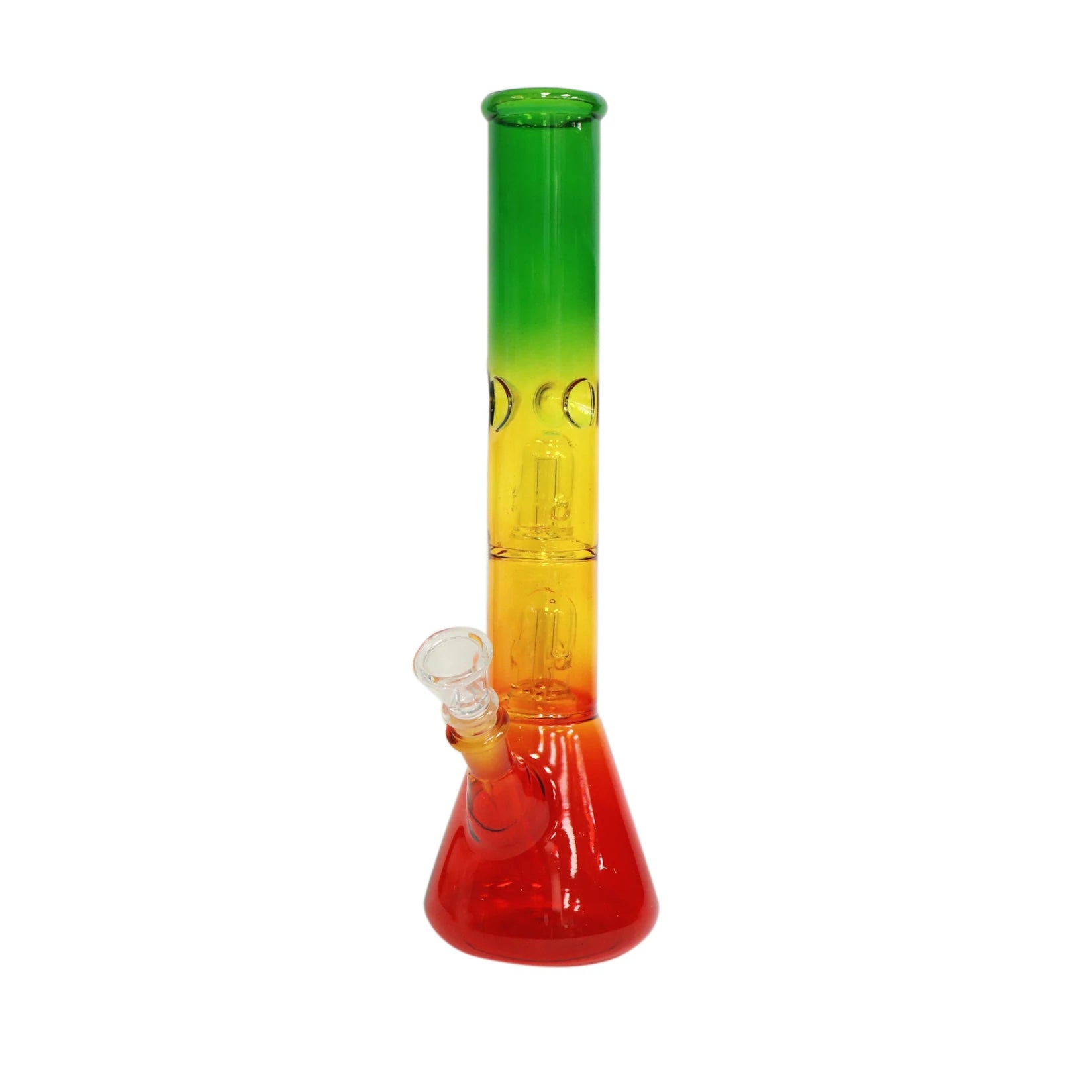 12" Water Pipe with Beaker Base and Double Splashguard
